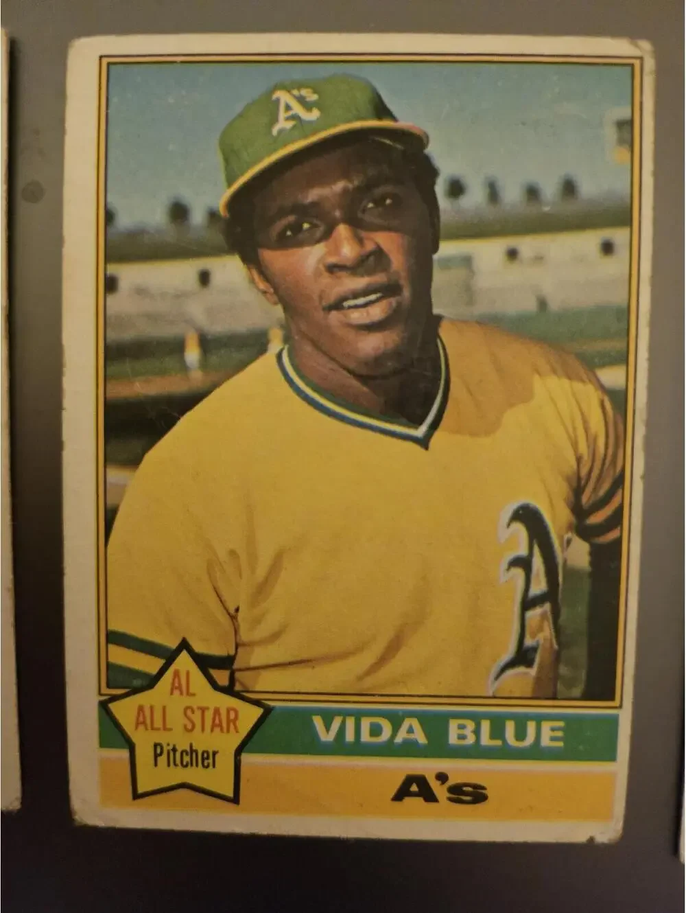 1976 Topps #140 Vida Blue Oakland Athletics as is - Picture 1 of 2